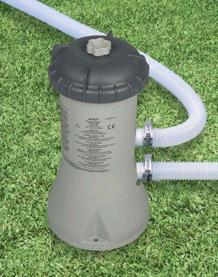 Фильтр-насос с картриджами 1000 галлонов(220-240 вольт), 1000 гал/час INTEX