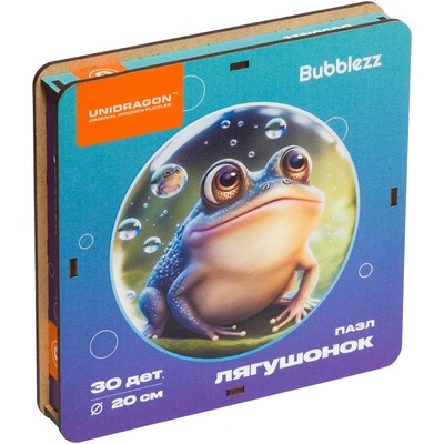 Дер. пазл "Bubblezz" Лягушонок (30 дет.)