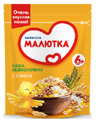 Каша Малютка Нутриция б/молоч. 5 злаков