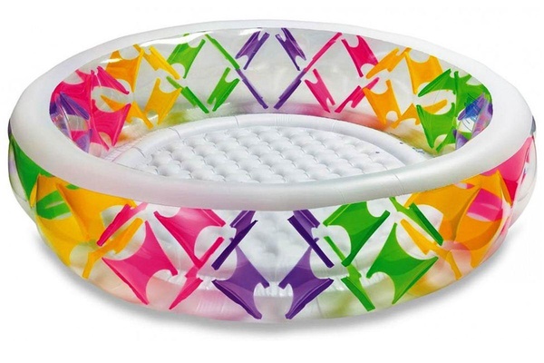 Бассейн "Вертушка" надувной 229*56 см INTEX