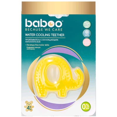 Прорезыватель для зубов с охлажд, наполн. 4 мес+ Слоник