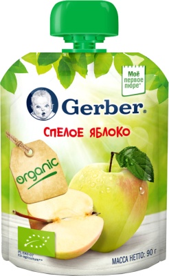 Пюре Гербер Яблоко 90 г./7