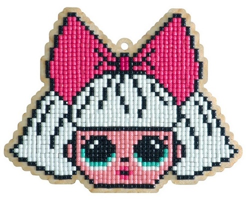 LOL Мини-мозаика на магните "Diva" 14*11см