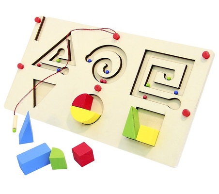 Лабиринт-сортер магн. 8 дет.