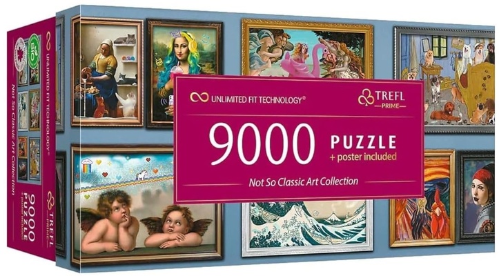 Пазл 9000 дет. Произведения искусства 