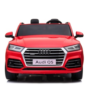 Электромобиль Audi Q5 1:4, 2,4G, 12V7А*2,  свет/звук, EVA колеса, красн.