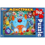 Пазлы 260Д "Монстрики" 