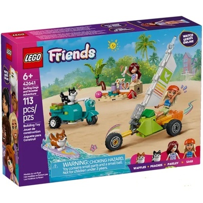 42641 Подружки Собаки-сёрфингисты и приключения на скутере