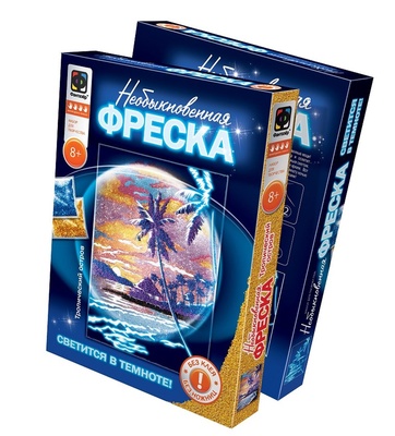 430051 Необыкновенная фреска Тропический остров