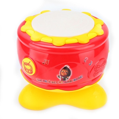 Барабан муз. "Маша и Медведь" свет+звук