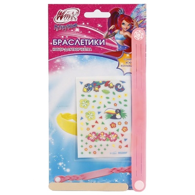 Браслетик с наклейками "Винкс"