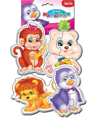 Мягкие пазлы. Зоопарк