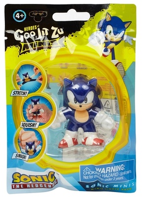 Соник. Тянущаяся фигурка мини Соник