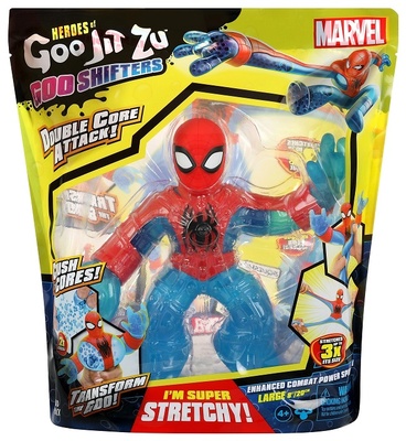 Marvel Гу Шифтерс. Тянущаяся фигурка Человек-Паук большой