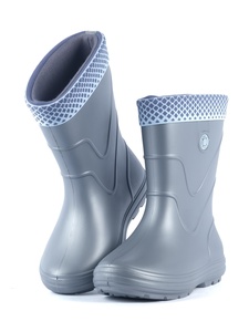 Сапоги 0320 C р.32/33  серый,  резина.