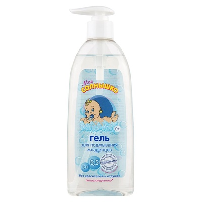 Мое Солнышко Гель д/подмывания младенцев 400мл