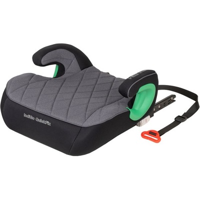 Автокресло-бустер QuickFix ISOFIX, группа 3 (135-150 см, 22-36 кг), (Indigo) (серый-чер