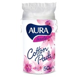 Ватные диски AURA (50 шт)