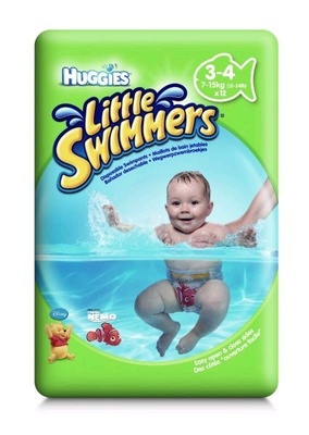 Трусики-подгузники Хаггис д/ плавания 3-4 (7-15 кг) 13 шт	
