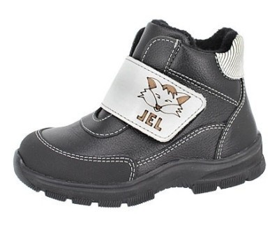 Ботинки 3-1975 р.24 байка, д/дев.(чёрный)