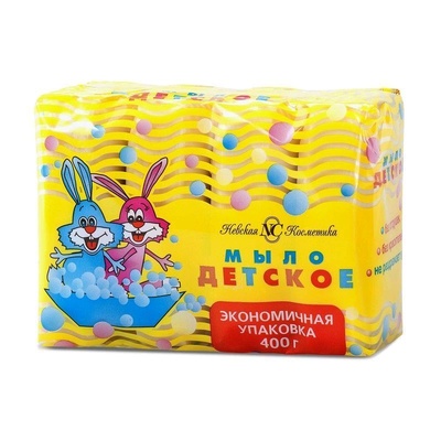 Мыло "Детское" в блоках 100*4//18