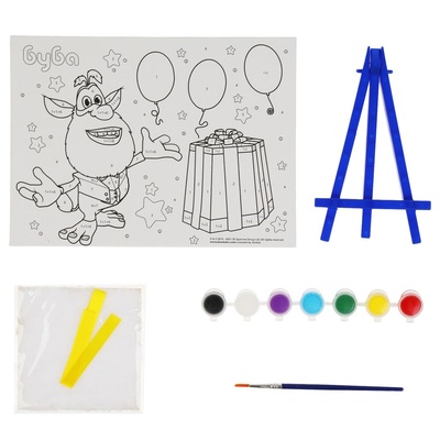 Холст "Буба" для росписи по номерам 17*23 см