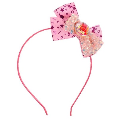 Аксессуары д/девочек Барби ободок с бантом