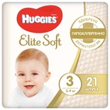 Huggies Элит Софт 3 (5-9кг) 40 шт.	