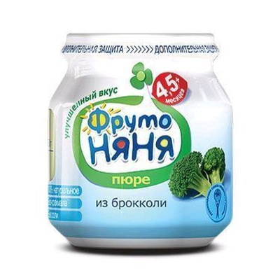 Пюре Фруто Няня брокколи 80 г.