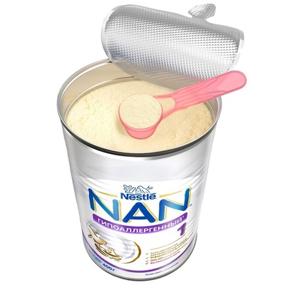Нан Гипоаллергенный 1 400 гр./12  (БЗМЖ)