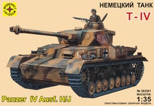 Немецкий танк T-IV Ausf.H/J 1:35