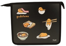 71571 Папка для тетрадей Gudetama, формат А5, на молнии