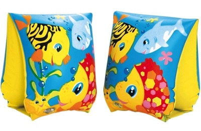 Нарукавники "Веселые рыбки" 3-6 лет, 23*15 см INTEX
