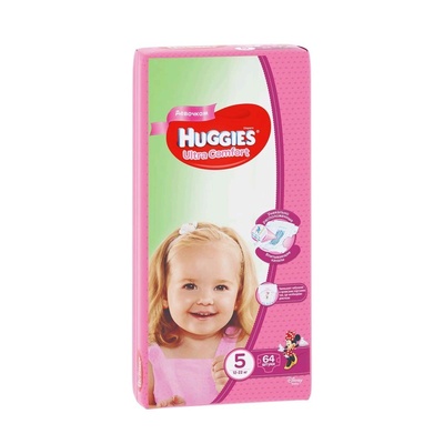 Huggies Ultra Comfort Giga 12/22кг (64 шт)