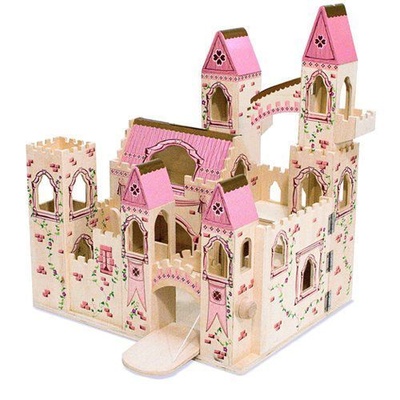 Деревянный раскладывающийся замок принцессы