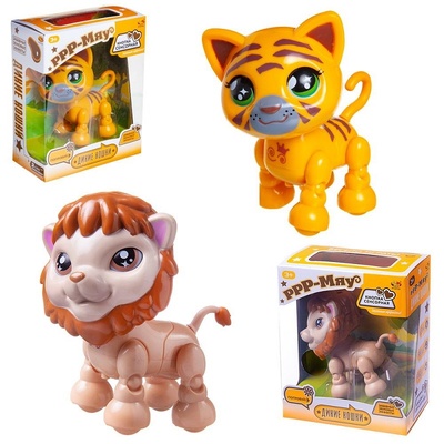Игрушка "Маленькие дикие кошки", со звуковыми эффектами