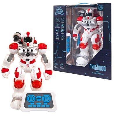 Робот на р/у "Альф", стреляет водой, свет, звук, в кор.