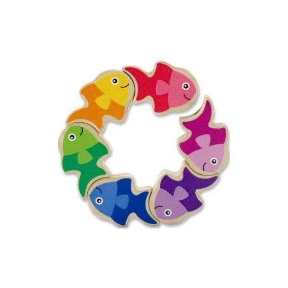 Деревянная игрушка "Рыбки"