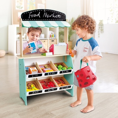 Игровой набор "Играем в профессии" Фермерский супермаркет, 51 элемент