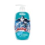 Гель для душа 3в1 детский (Ultraman),  цветочный аромат 500мл, 1/12