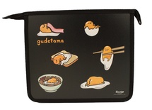 71571 Папка для тетрадей Gudetama, формат А5, на молнии