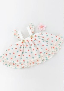 2 Сарафан с сердечками и заколкой