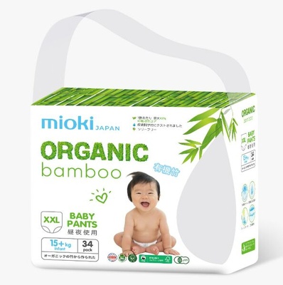 Трусики-подгузники "MARABU" Organic bambooХХL 15+  кг (34 шт.)/4