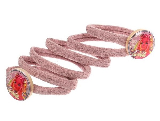 Аксессуары д/девочек Барби резинки с декором