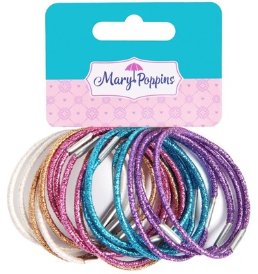 Набор резинок "Блеск" для волос, 18 шт., тонкие, блестящие