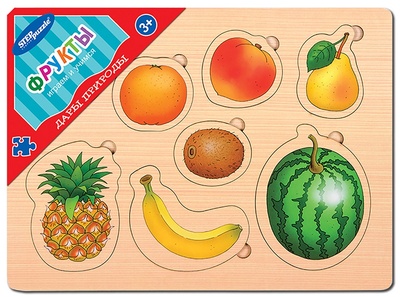 Игра из дерева "Дары природы. Фрукты"