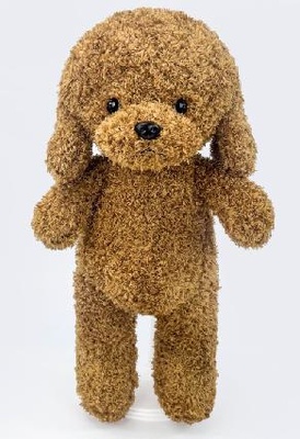 1 Пудель коричневый 42см