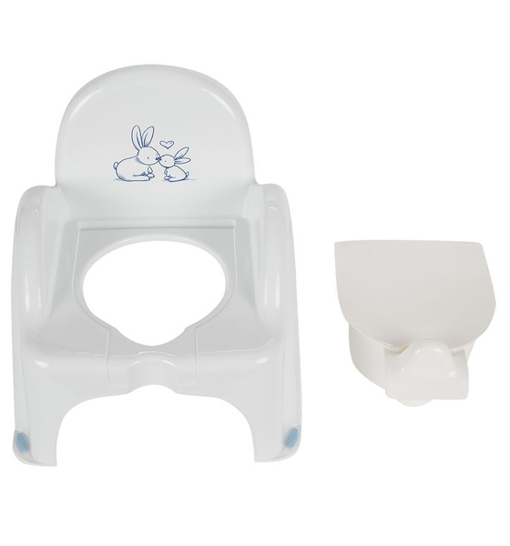 Горшок-стульчик "Кролики" антискольз.