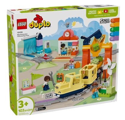 10428 Дупло Большой интерактивный общественный поезд