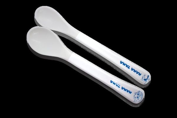 Ложки с мягким кончиком, 2 шт., 4мес.+, белый